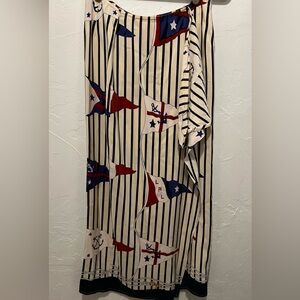 Lauren by Ralph Lauren 100% Silk wrap skirt